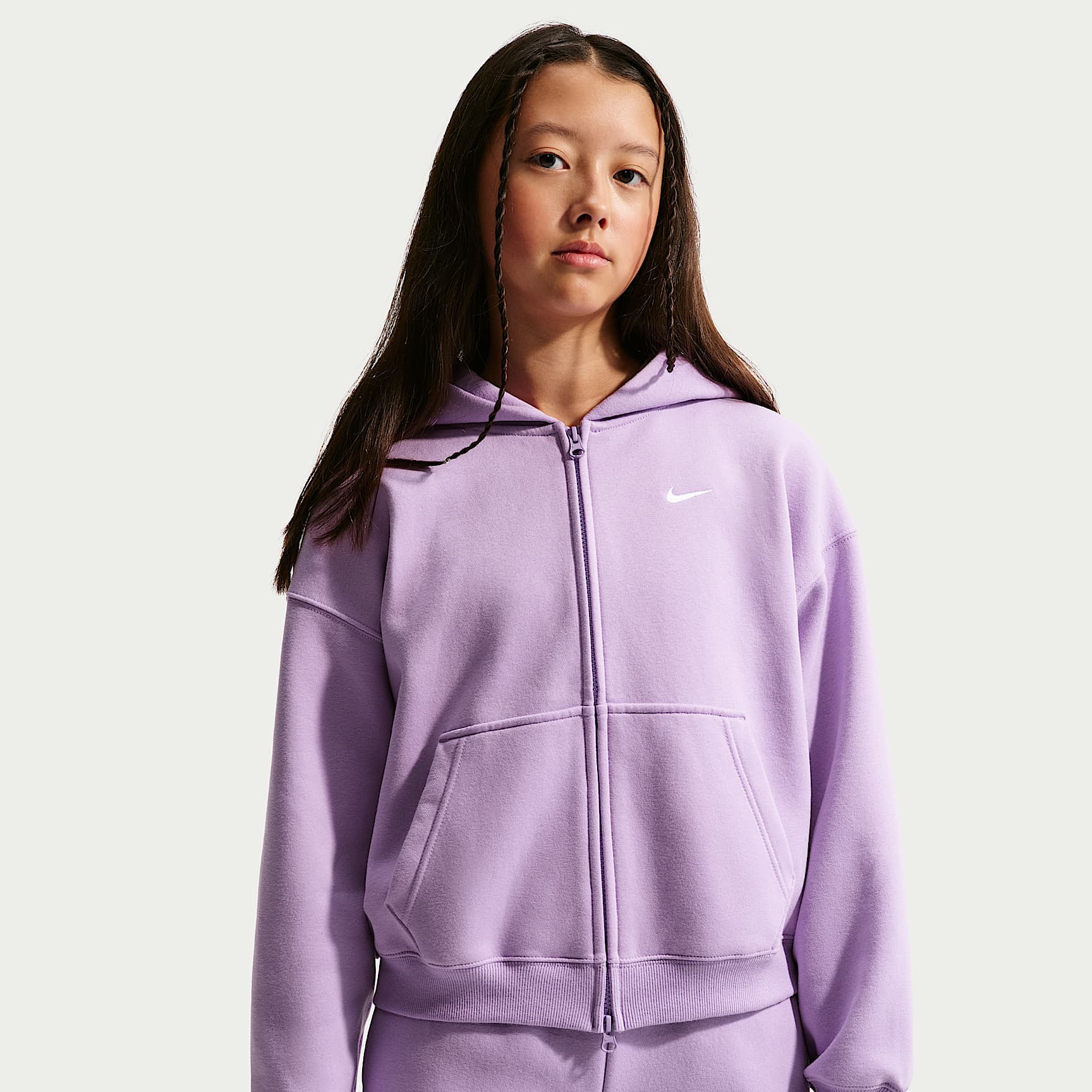 Nike Sportswear Studio Fleece Oldrr Kids' (Girls') Oversized Full